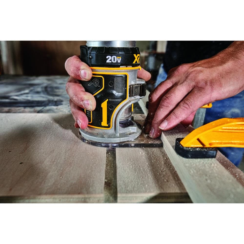 DEWALT 1/4-in Variable Speed Brushless Fixed Cordless Router (Bare Tool) 7 DEWALT 1/4-in Variable Speed Brushless Fixed Cordless Router (Bare Tool) - Image 5