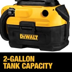 DEWALT 20V MAX 2 Gallon Vacuum Wet/Dry Bare Tool -Dewalt 232195a2d58cc20269d363d6b0b011b53617c239