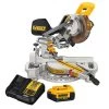 DEWALT DCS361M1 7-1/4 Single Bevel Sliding Compound Miter Saw Kit