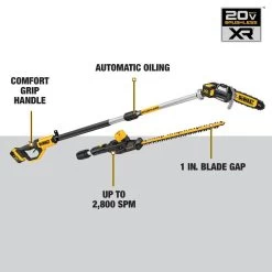 DEWALT 20V MAX* Lithium-Ion Cordless Pole Saw And Pole Hedge Trimmer Combo Kit -Dewalt CA6399C5 970E 4FD5 8B4A 198BDB826FB4 7
