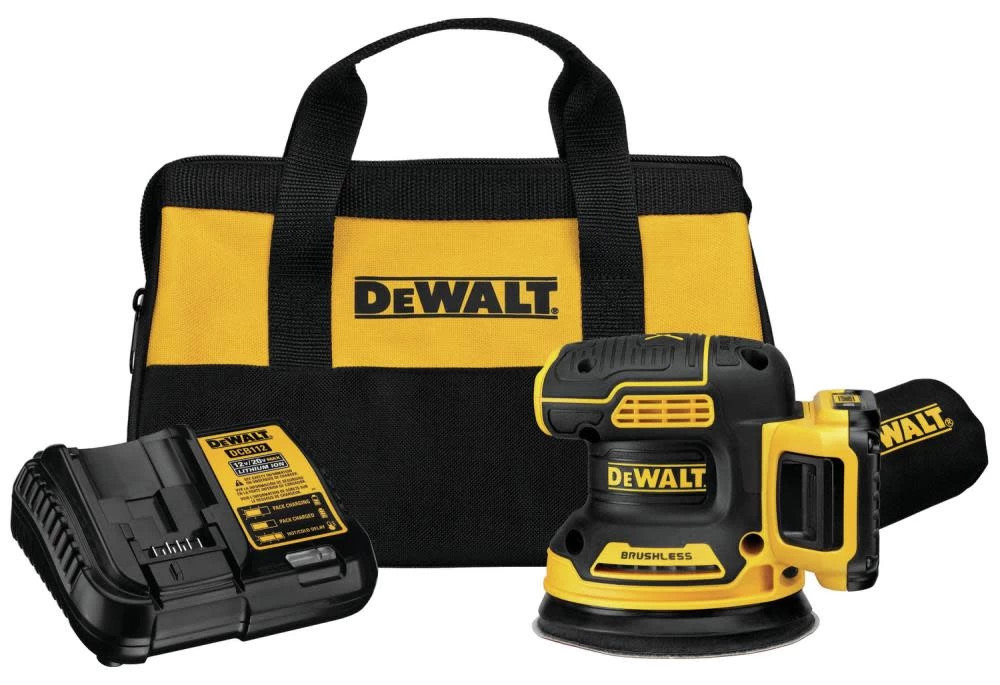 DEWALT 20V MAX XR 5 In Cordless Random Orbital Sander Kit (2.0Ah Battery) 3 DEWALT 20V MAX XR 5 In Cordless Random Orbital Sander Kit (2.0Ah Battery)