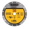 DeWalt DWAFV8901 9" FLEXVOLT Diamond Metal Cutting Wheel -Dewalt DWAFV8901 1