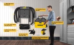 DEWALT 6 Gallon Wall Mounted Wet/Dry Vacuum With Wireless On/off Control -Dewalt DXV06G det4