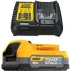 Dewalt 18v Compact Powerstack Battery & Charger Starter Set DCB115 DCBP034 -Dewalt Dewalt 18v Compact Powerstack Battery Charger Starter Set DCB115 DCBP034
