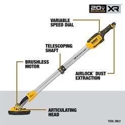 DEWALT 20V MAX Cordless Drywall Sander -Dewalt Ecomm Medium DCE800B EN GEC2