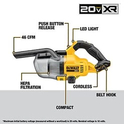 DEWALT 20V Dry Hand Vacuum Bare Tool With HEPA 2pk Bundle 29 DEWALT 20V Dry Hand Vacuum Bare Tool With HEPA 2pk Bundle -Dewalt cb459527 bc95 424d 9953 ee03801930ce 7