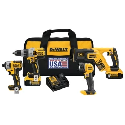 DeWalt DCK494P2 4-Tool Cordless Combo Kit