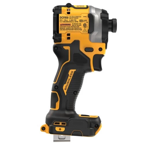 DeWalt DCF850B Atomic 20V Max 1/4" Cordless Impact Driver (Tool Only) 4 DeWalt DCF850B Atomic 20V Max 1/4" Cordless Impact Driver (Tool Only) - Image 2